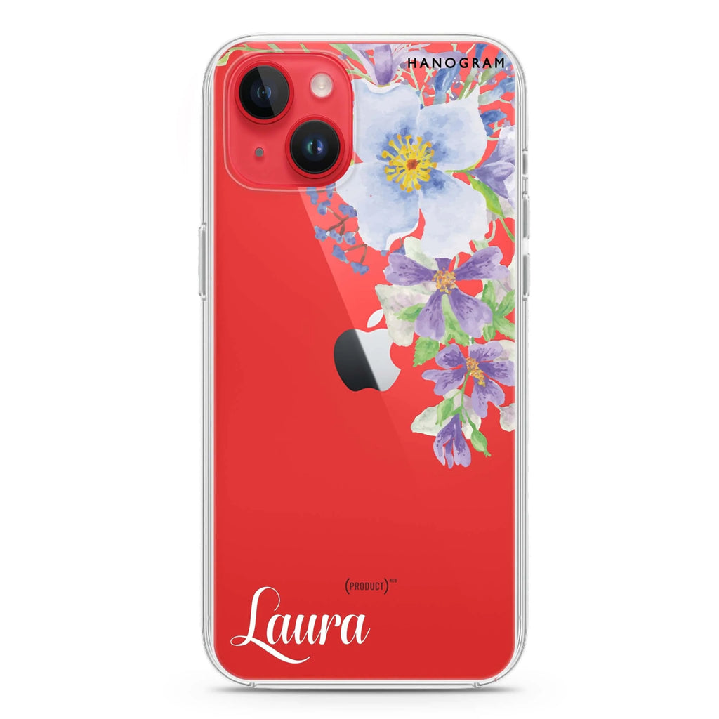 Fragrance of Flower iPhone 14 水晶透明保護殼
