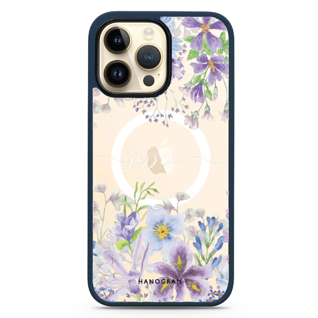 Flowers Bloom Magsafe 兼容防衝擊保護殼