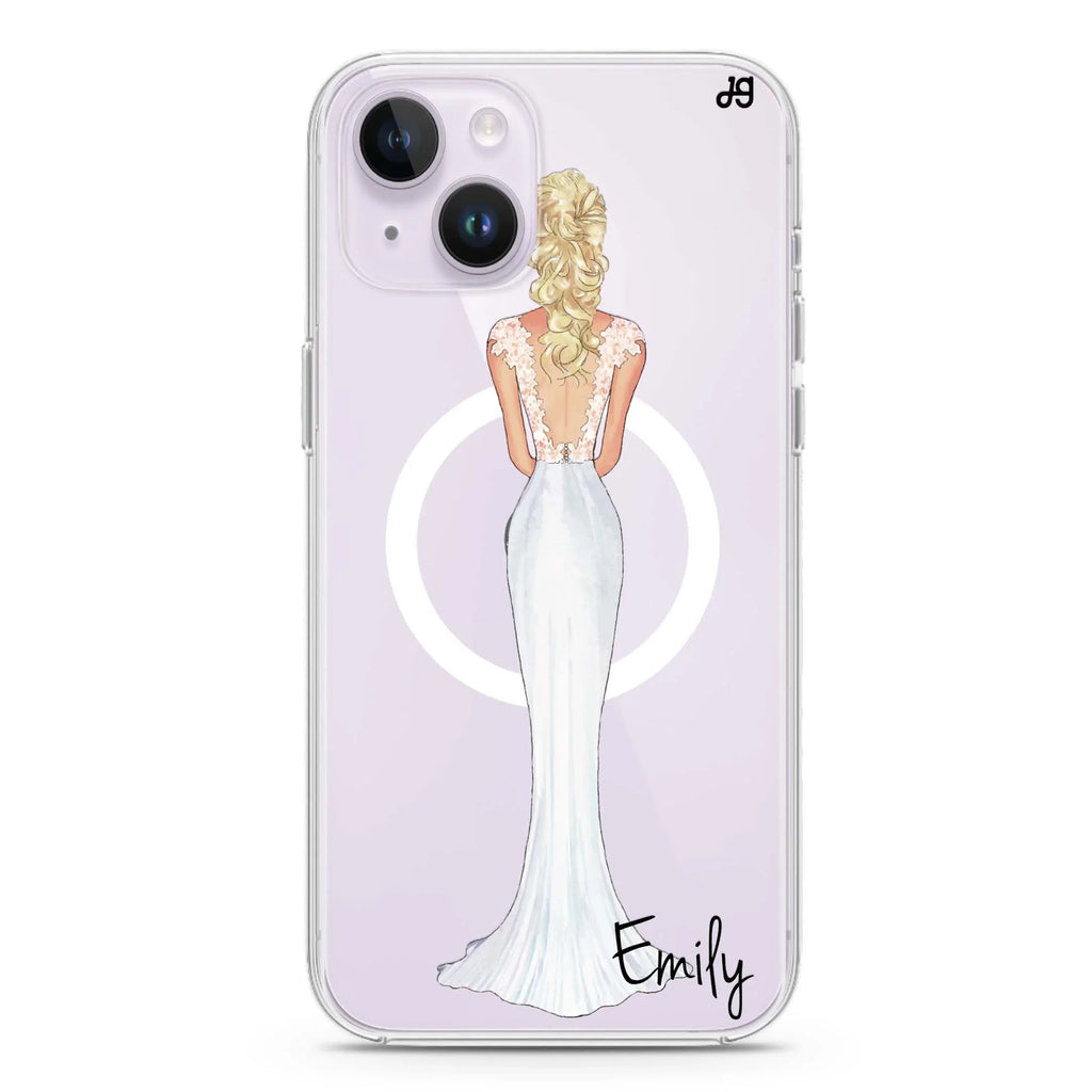 Bride Moment I iPhone 14 Magsafe 兼容水晶透明保護殼