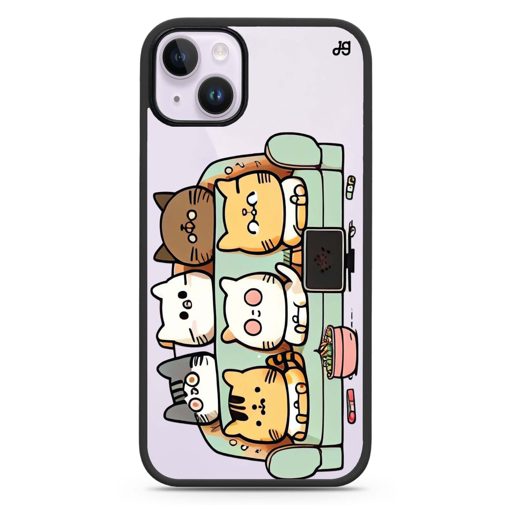 TV Cats iPhone 14 Plus Magsafe 兼容防衝擊保護殼