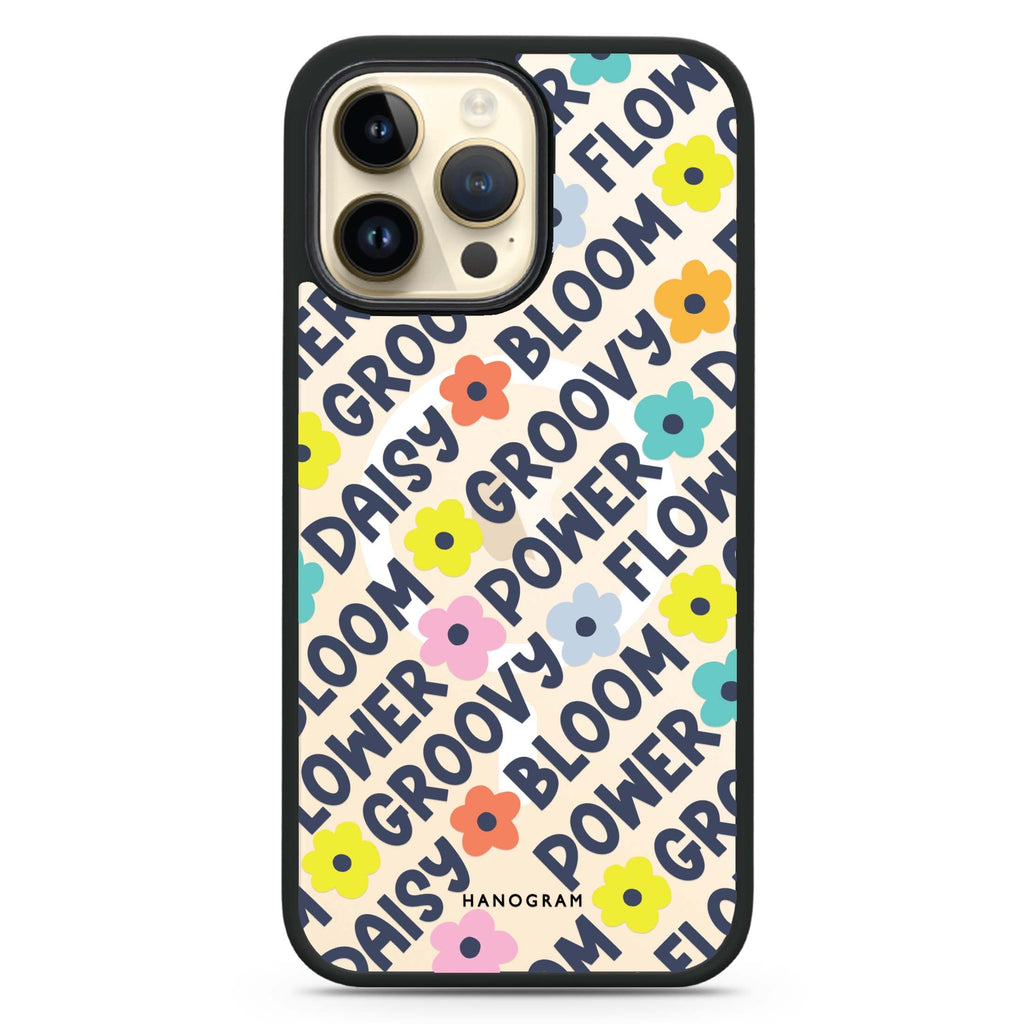 Groovy Flower Magsafe 兼容防衝擊保護殼