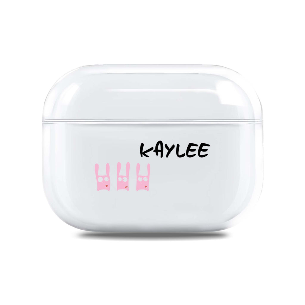 Little Bunny AirPods Pro 透明保護殻
