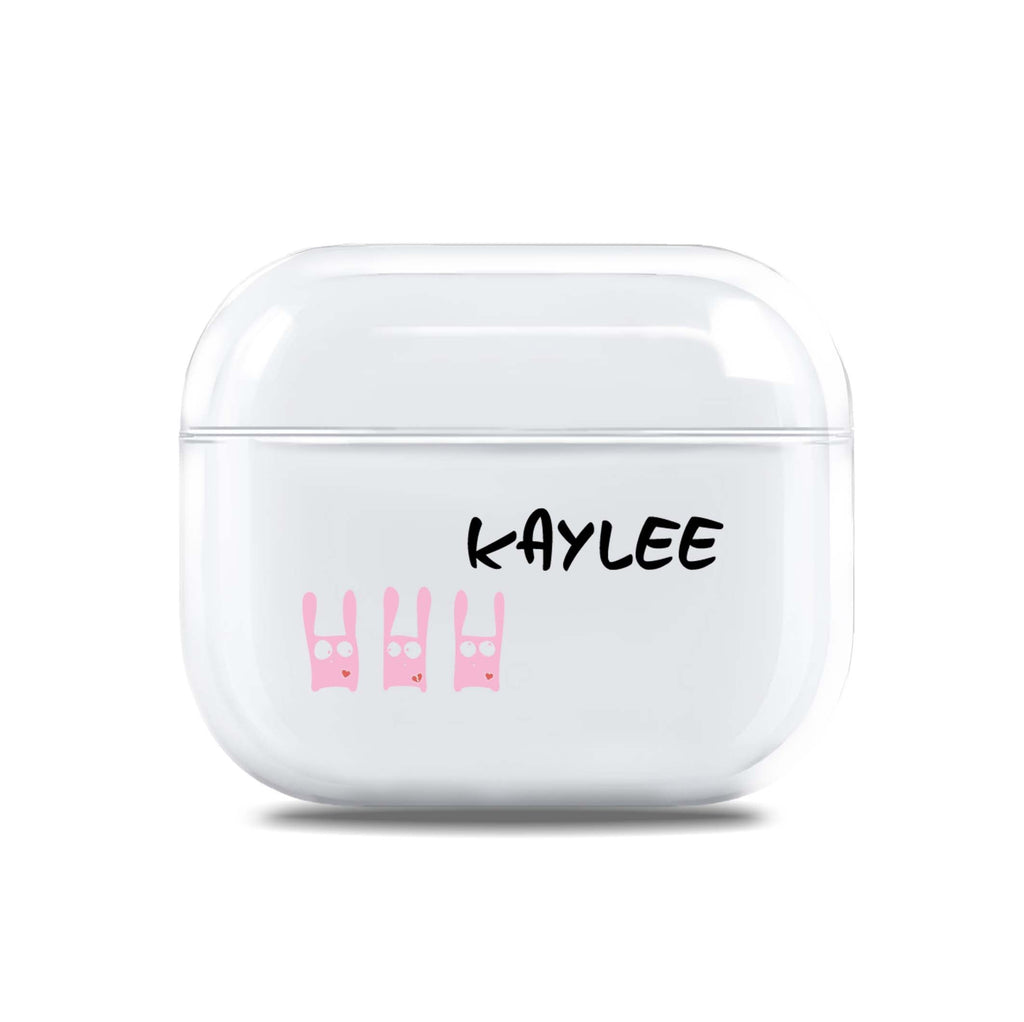 Little Bunny AirPods 透明保護殻