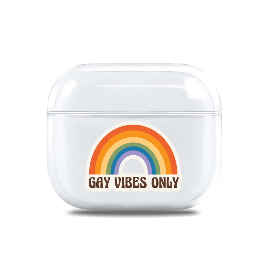 Gay Vibes Only AirPods 透明保護殻