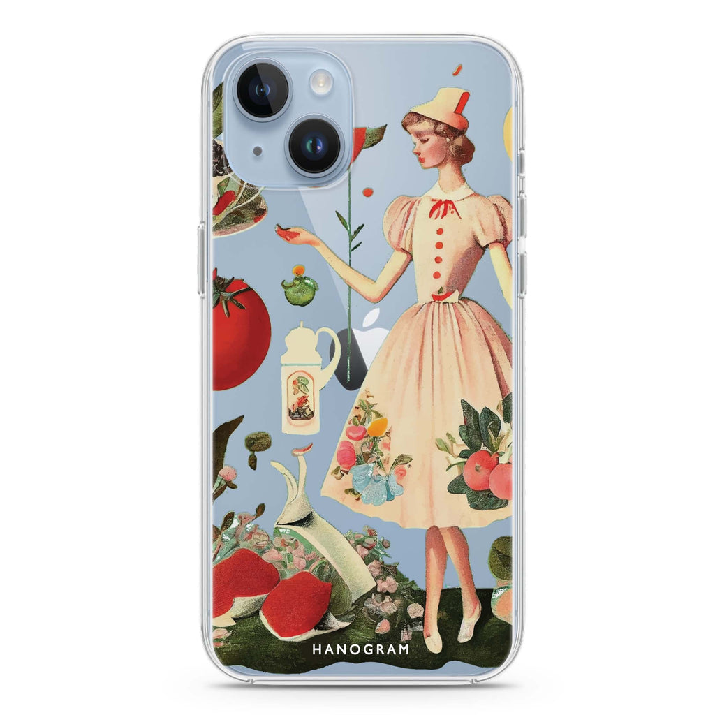 Noble girl iPhone 14 plus 水晶透明保護殼