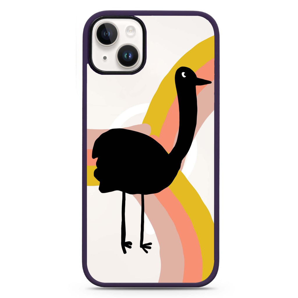 Rainbow Bird iPhone 14 Plus Magsafe 兼容防衝擊保護殼