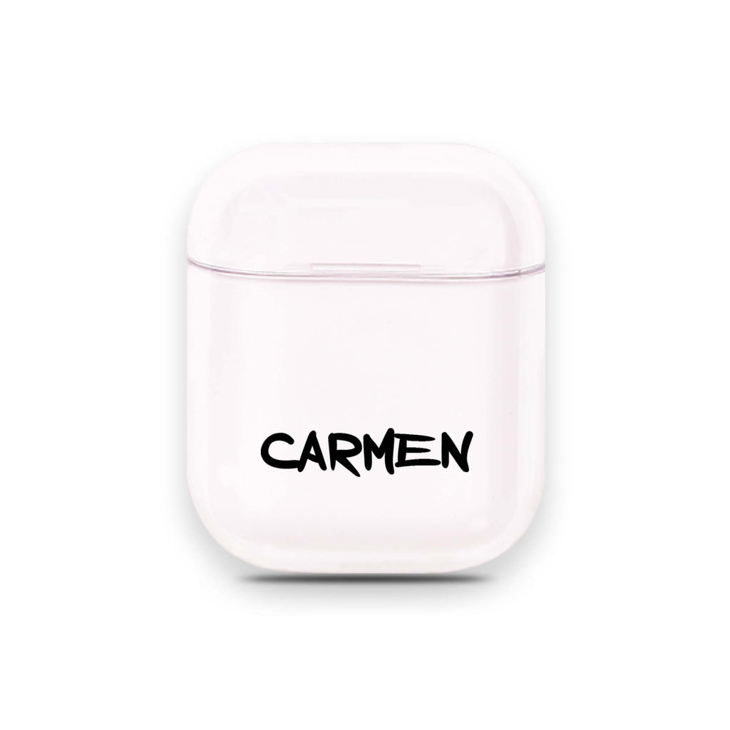Personalized Name II Airpods 透明保護殻