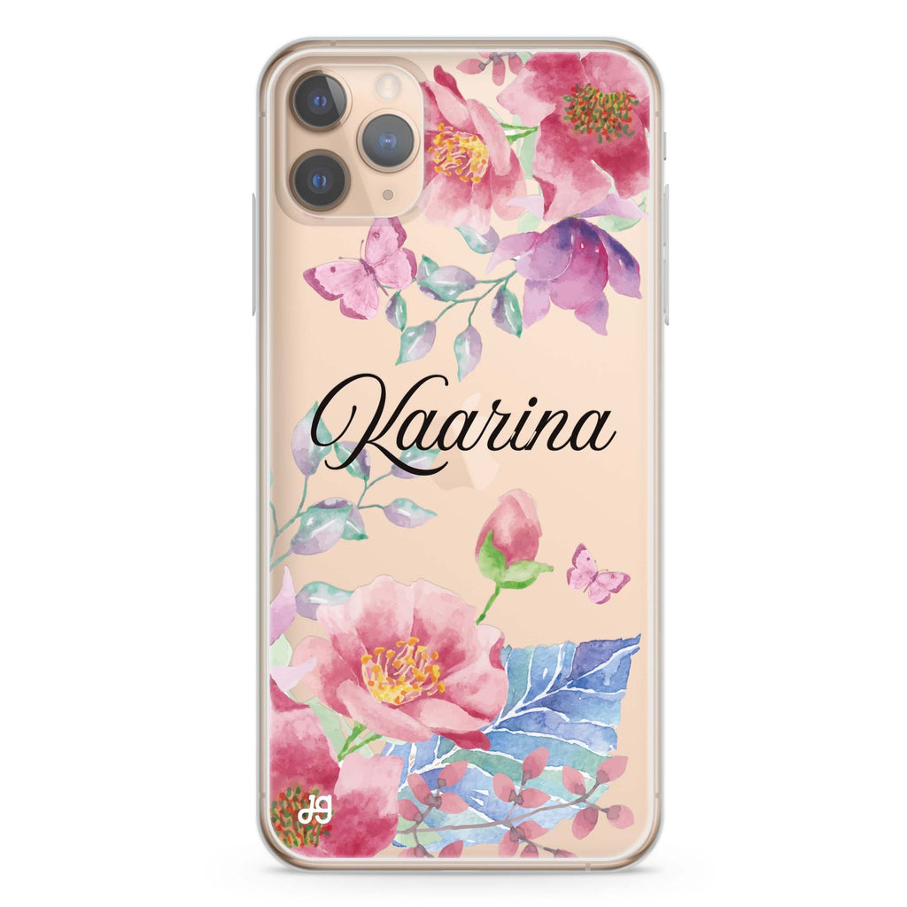 Butterfly Garden iPhone 11 Pro 水晶透明保護殼