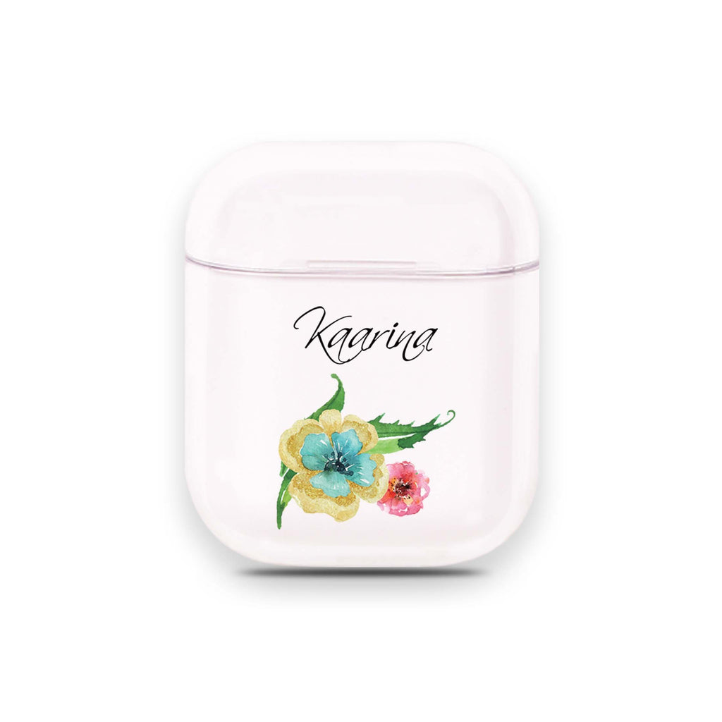 The Great Golden Flower AirPods 透明保護殻