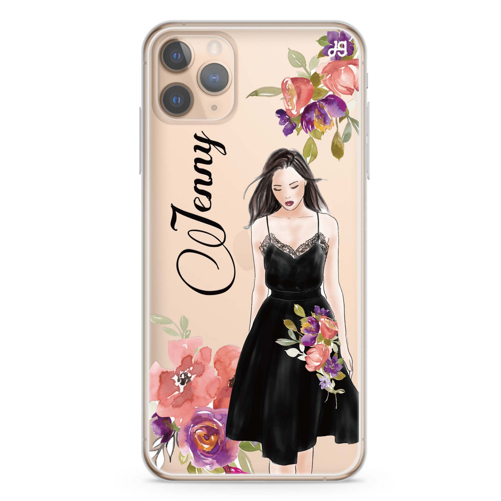 Flower Fashion I iPhone 11 Pro 水晶透明保護殼