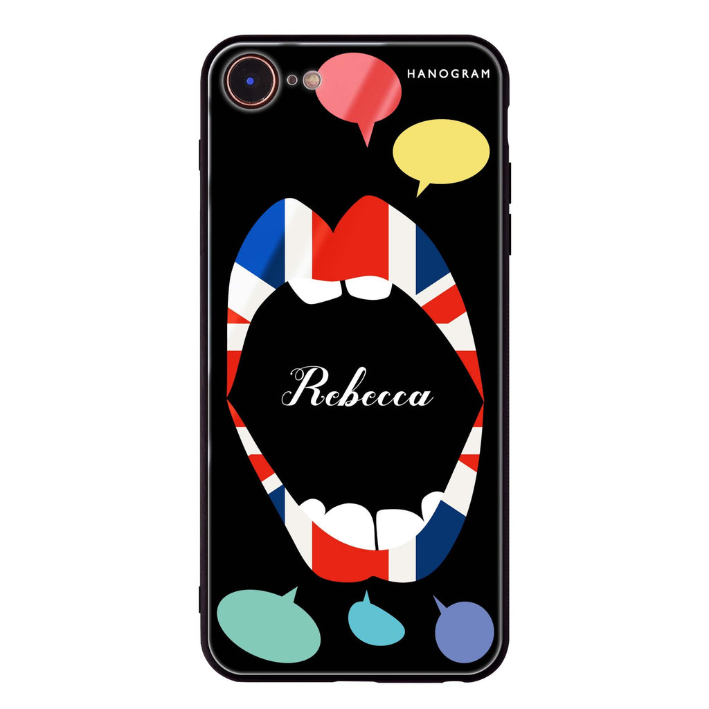 Speak up UK iPhone SE 超薄強化玻璃殻