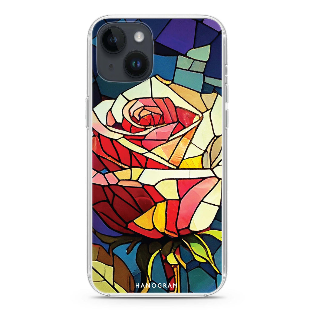 Rose Art iPhone 14 plus 水晶透明保護殼