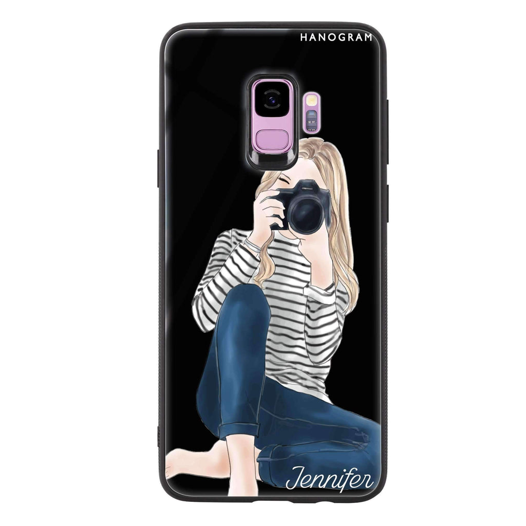 Camera girl II Samsung S9 超薄強化玻璃殻