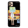 Travel girl III iPhone 11 Pro 超薄強化玻璃殻