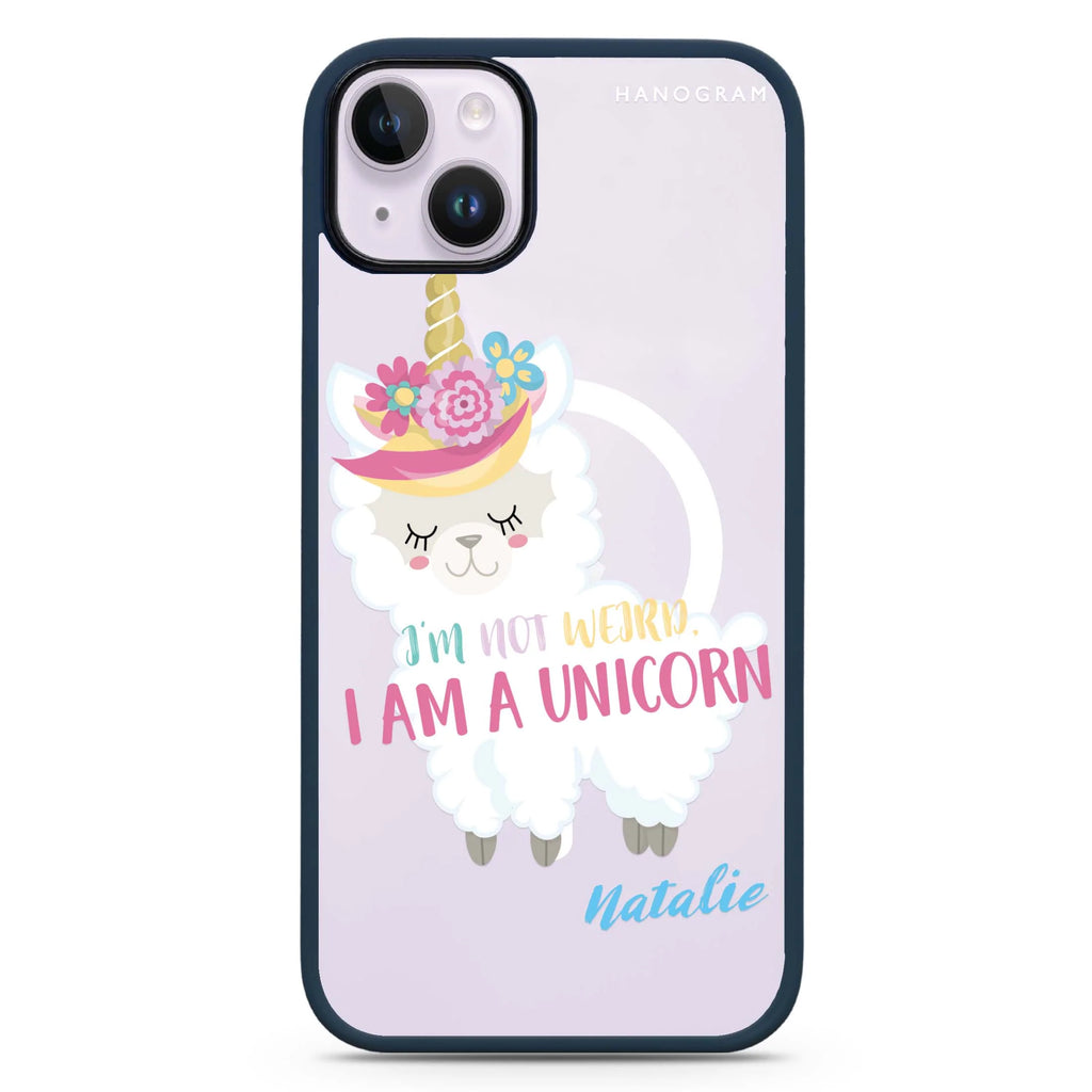 I am a llamacorn iPhone 14 Plus Magsafe 兼容防衝擊保護殼