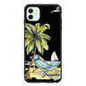 Summer on the beach iPhone 12 mini 超薄強化玻璃殻