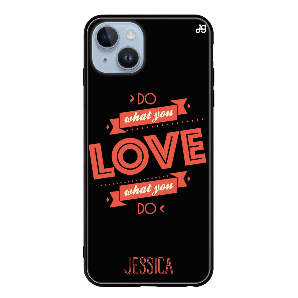 Do what you love iPhone 13 Mini 超薄強化玻璃殻