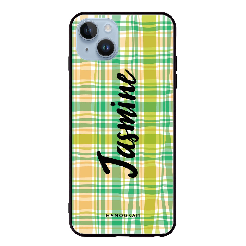Plaid iPhone 13 Mini 超薄強化玻璃殻