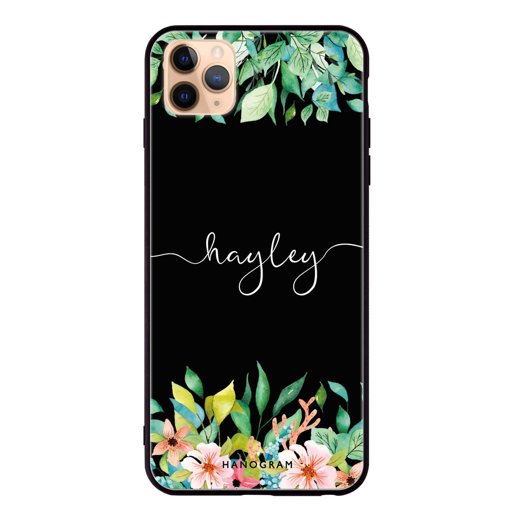 Floral Imagination iPhone 11 Pro 超薄強化玻璃殻