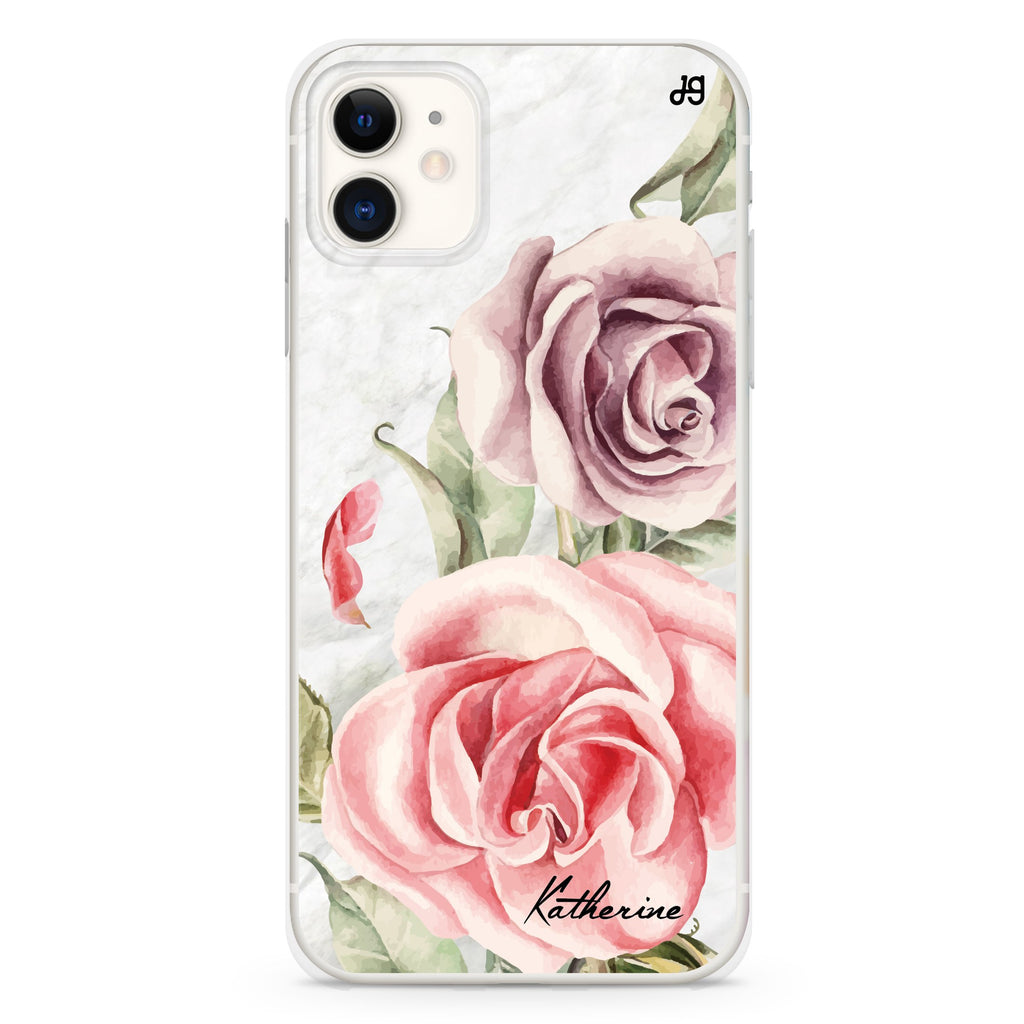 Marble & Rose iPhone 11 水晶透明保護殼