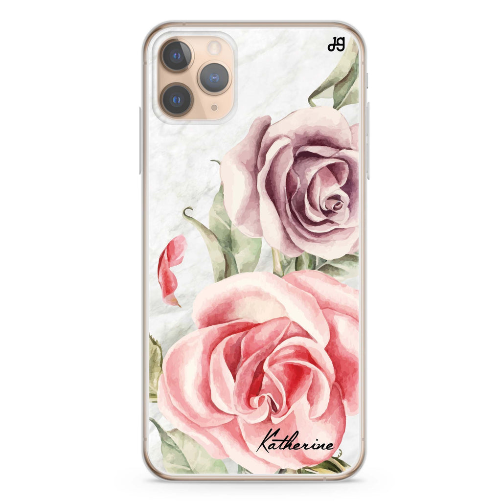 Marble & Rose iPhone 11 Pro 水晶透明保護殼