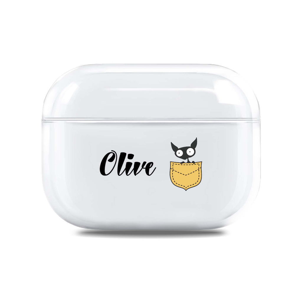 Pocket Cat AirPods Pro 透明保護殻