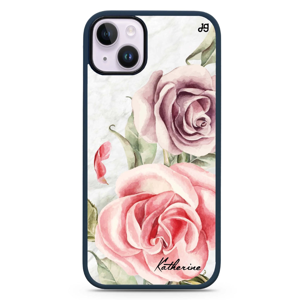 Marble & Rose iPhone 14 Plus Magsafe 兼容防衝擊保護殼