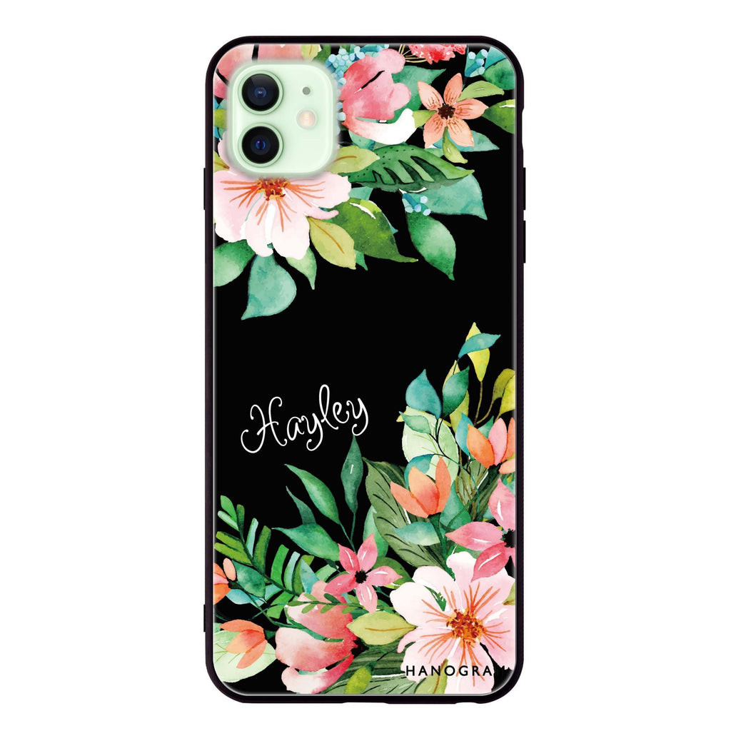 Flower Inspiration iPhone 12 mini 超薄強化玻璃殻