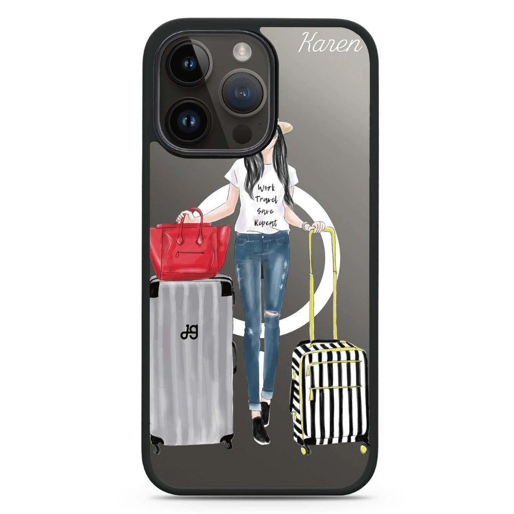 Travel girl I Magsafe 兼容防衝擊保護殼