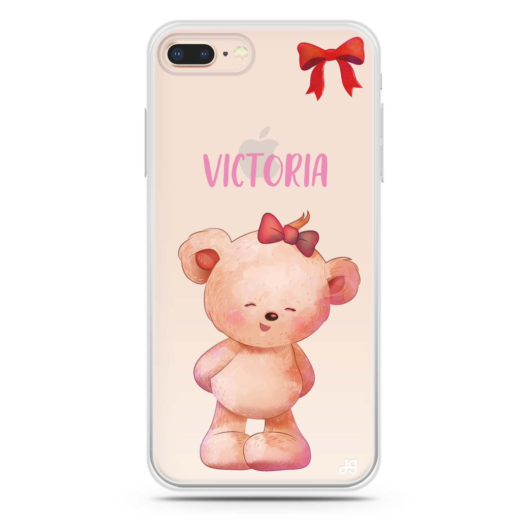 Bear Lovely iPhone 8 Plus 水晶透明保護殼