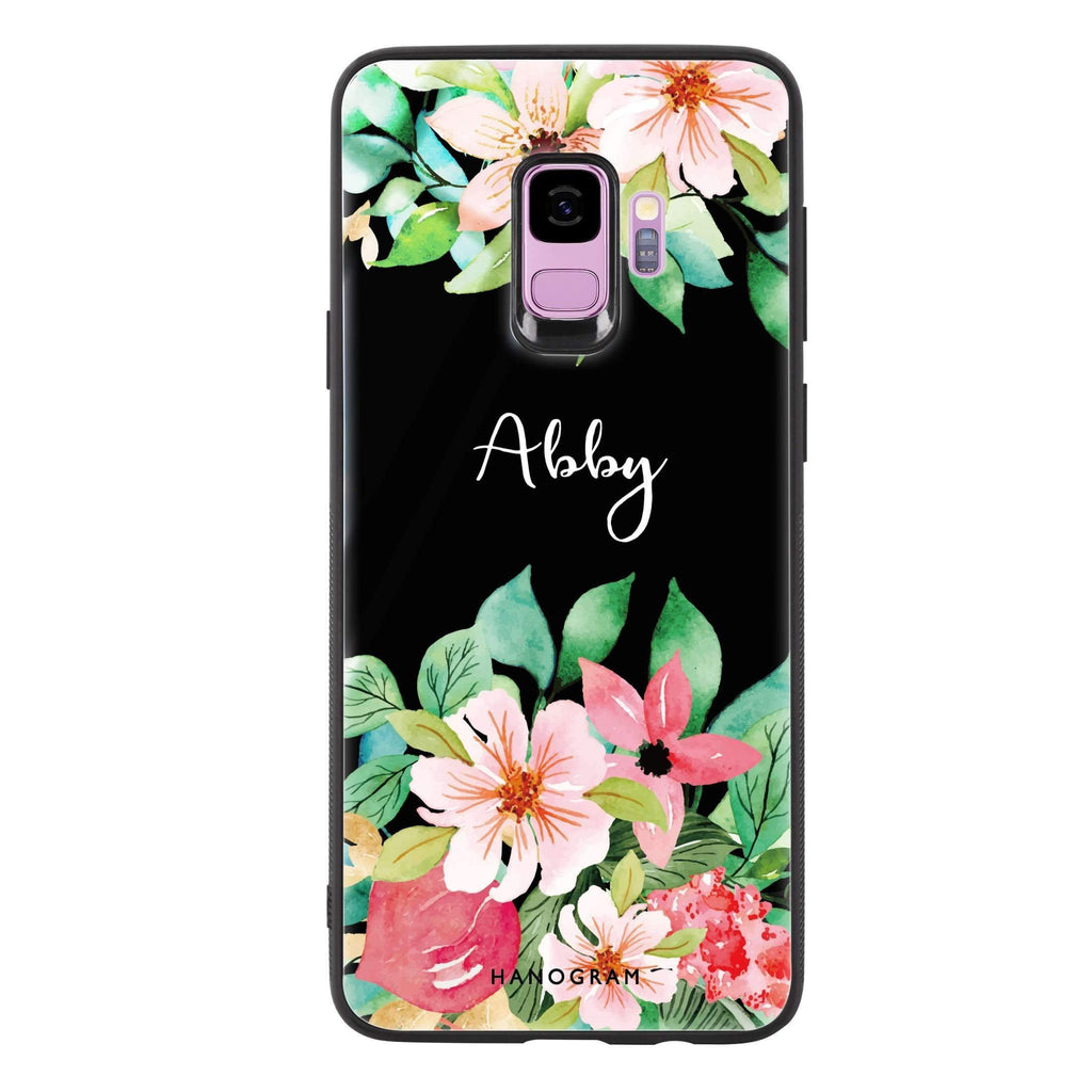 Floral Life Samsung S9 超薄強化玻璃殻