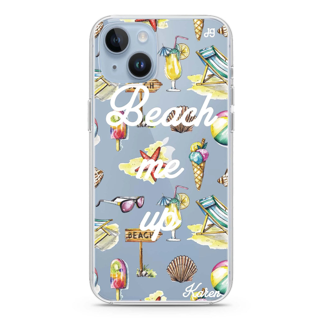 Beach me up iPhone 14 水晶透明保護殼