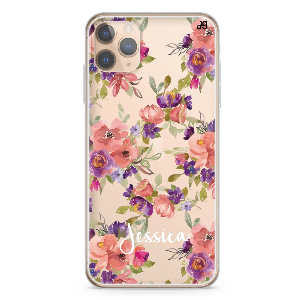 Floral Impression iPhone 11 Pro 水晶透明保護殼