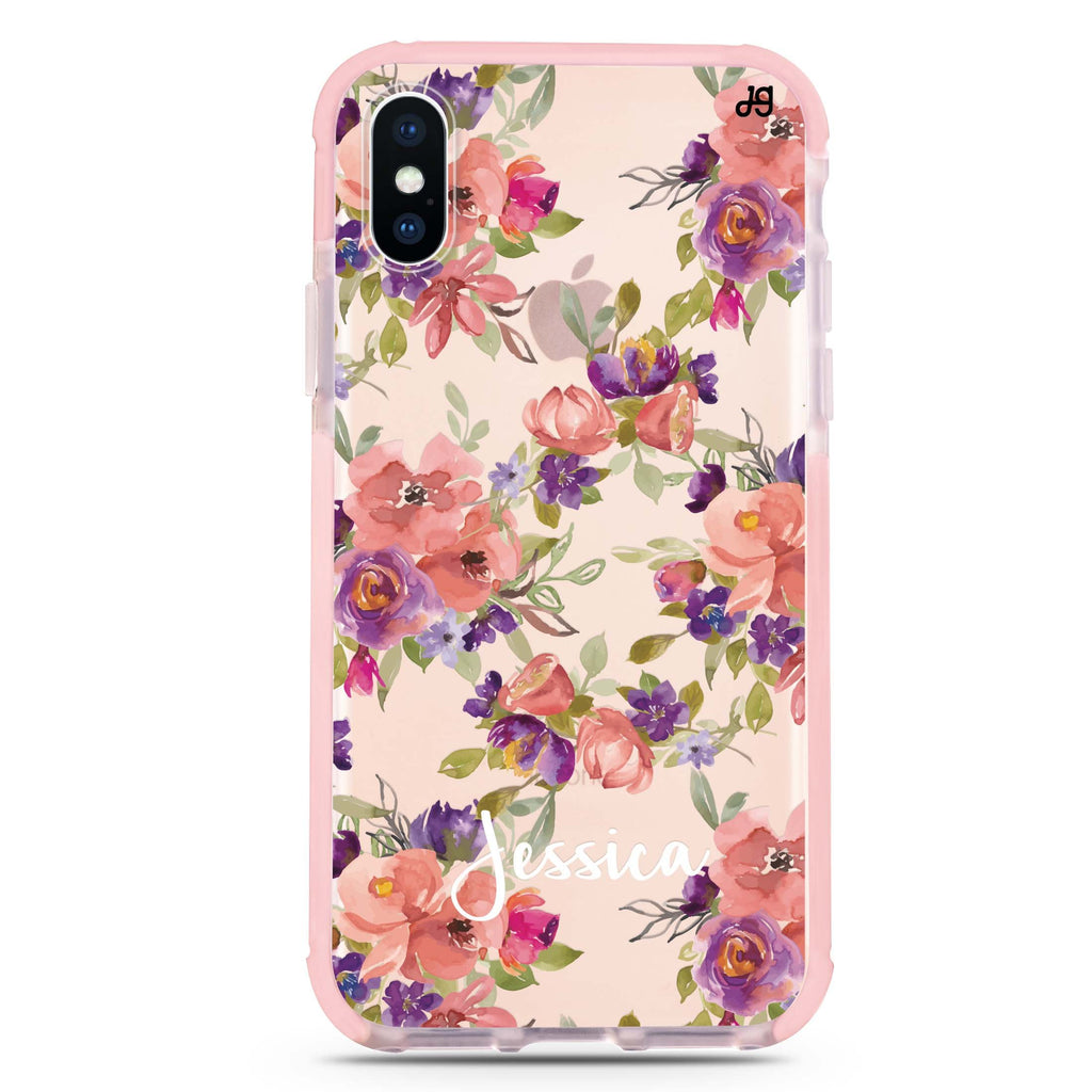 Floral Impression iPhone XS Max 吸震防摔保護殼