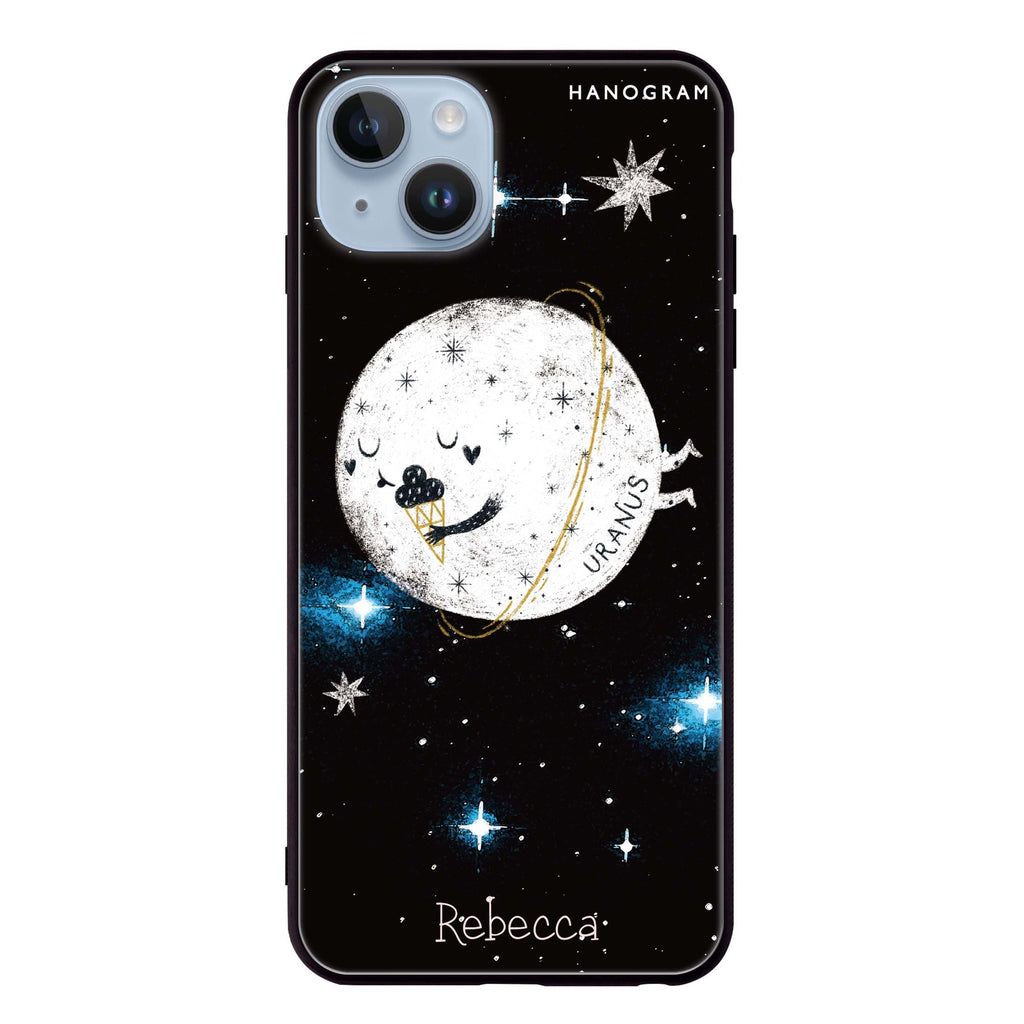 Funnt Uranus iPhone 13 Mini 超薄強化玻璃殻