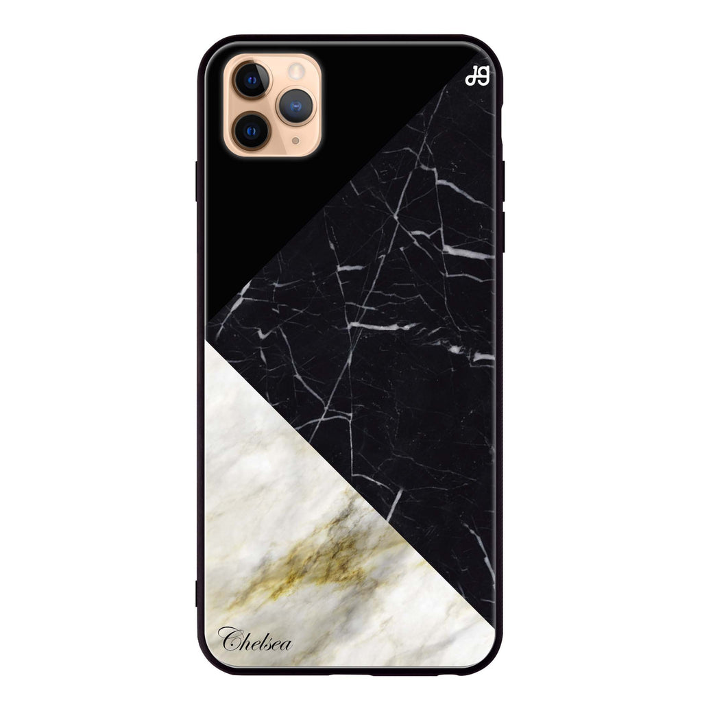 Marble Mix iPhone 11 Pro 超薄強化玻璃殻