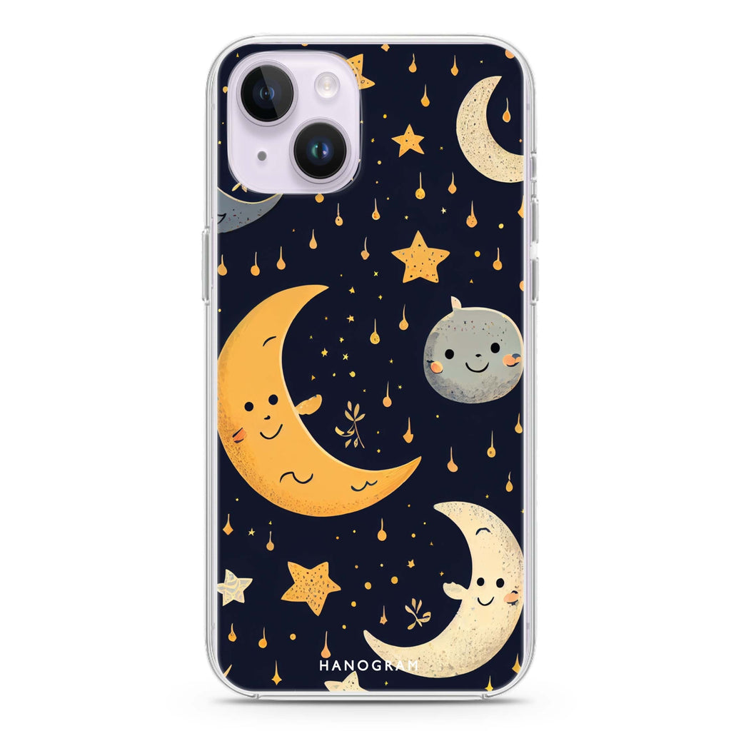 In the Night iPhone 14 Magsafe 兼容水晶透明保護殼