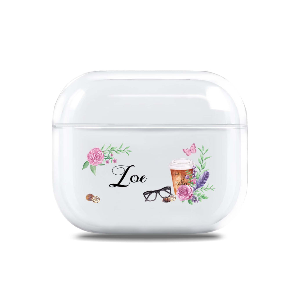 Teatime in Garden AirPods 透明保護殻