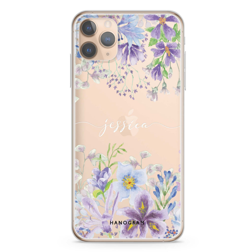 Flowers Bloom iPhone 11 Pro Max 水晶透明保護殼