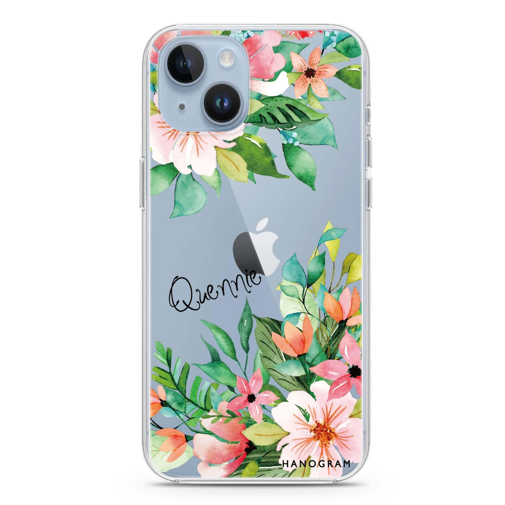 Flower Inspiration iPhone 14 水晶透明保護殼