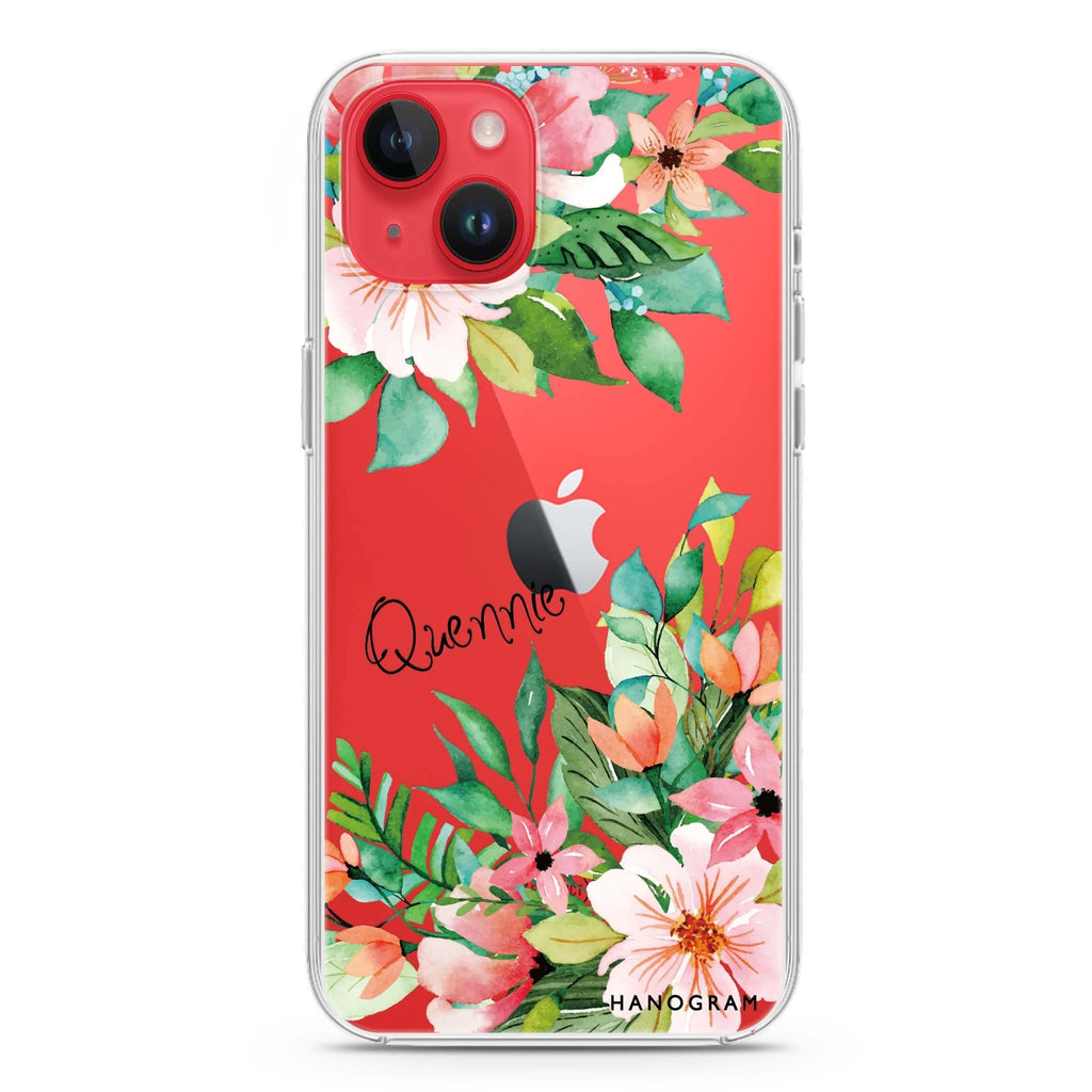 Flower Inspiration iPhone 14 plus 水晶透明保護殼