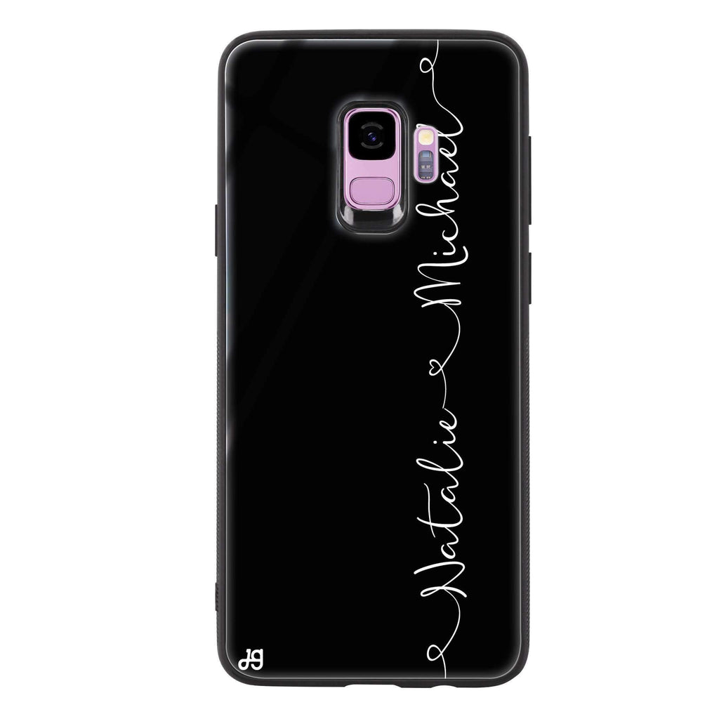Love with Heart Samsung S9 超薄強化玻璃殻