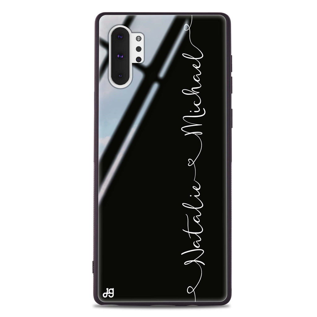 Love with Heart Samsung Note 10 Plus 超薄強化玻璃殻