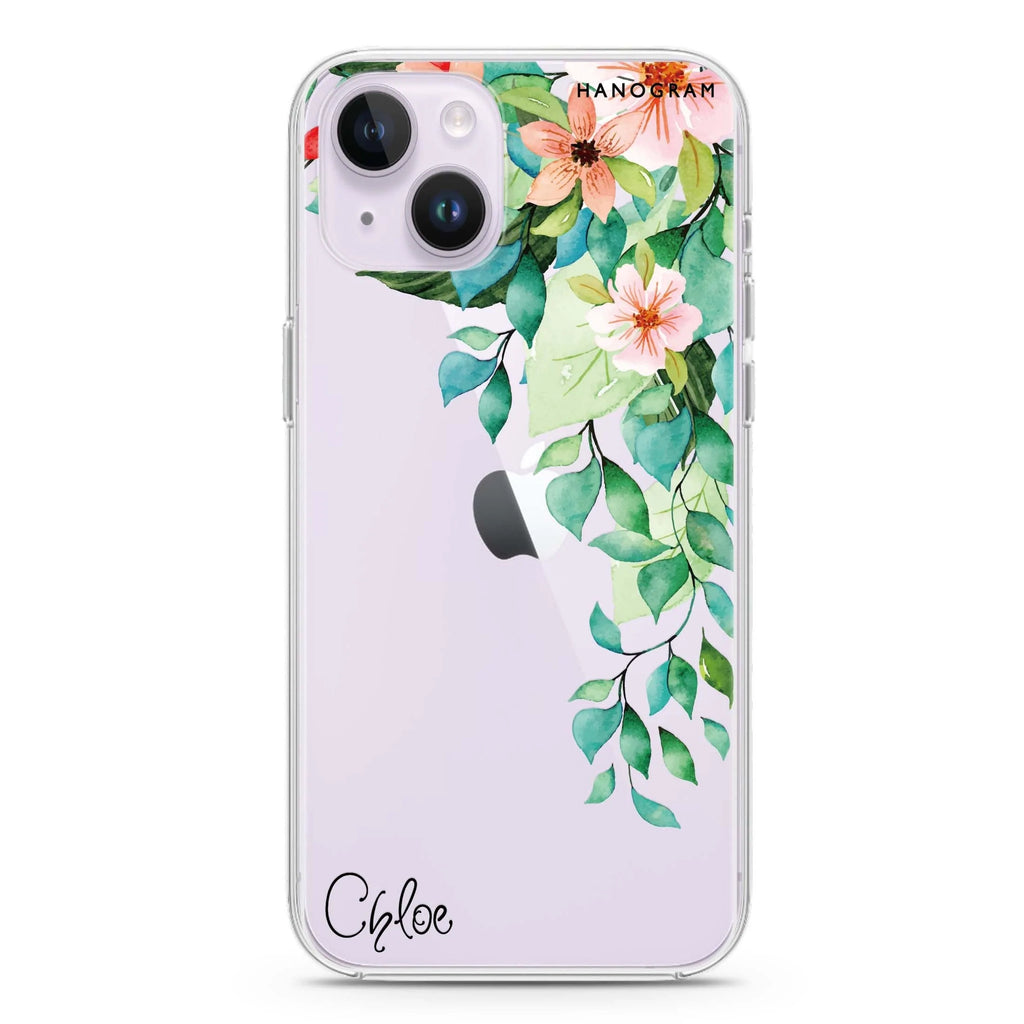Secret Flower iPhone 14 plus 水晶透明保護殼