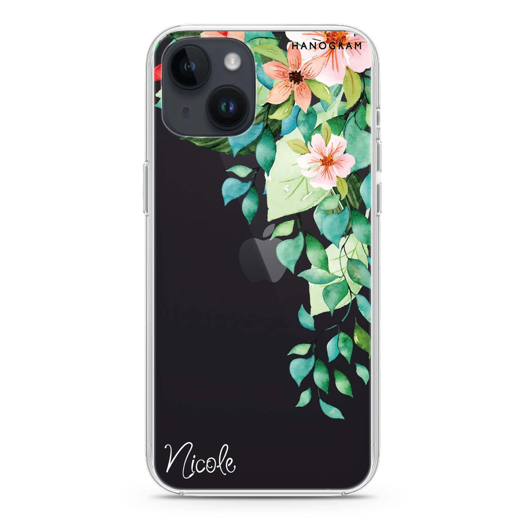 Secret Flower iPhone 14 水晶透明保護殼