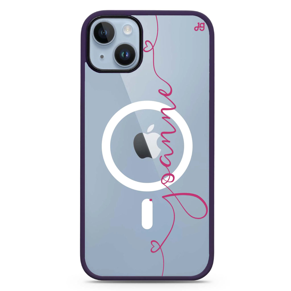 Loving Heart I iPhone 14 Plus Magsafe 兼容防衝擊保護殼