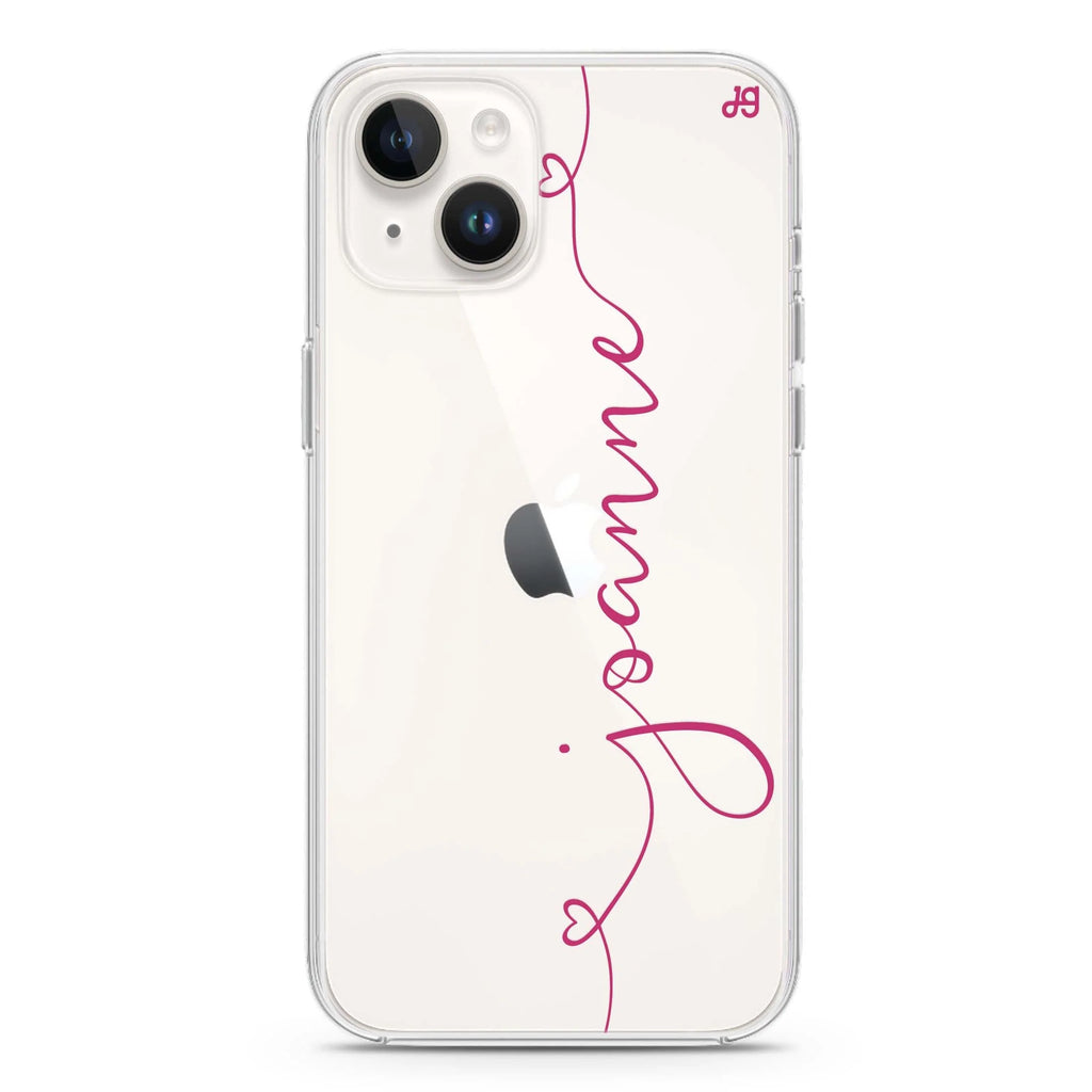 Loving Heart I iPhone 14 plus 水晶透明保護殼