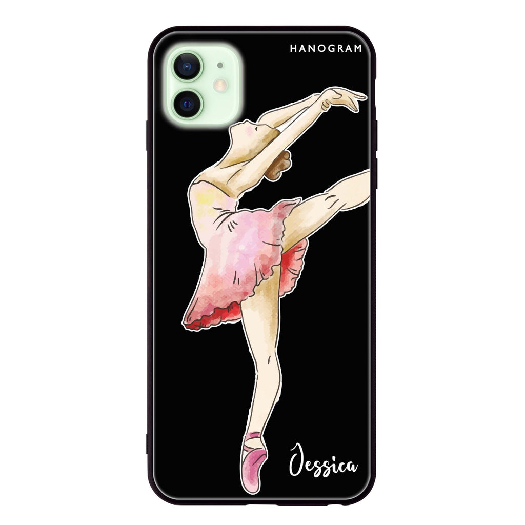 Ballet Girl iPhone 12 mini 超薄強化玻璃殻