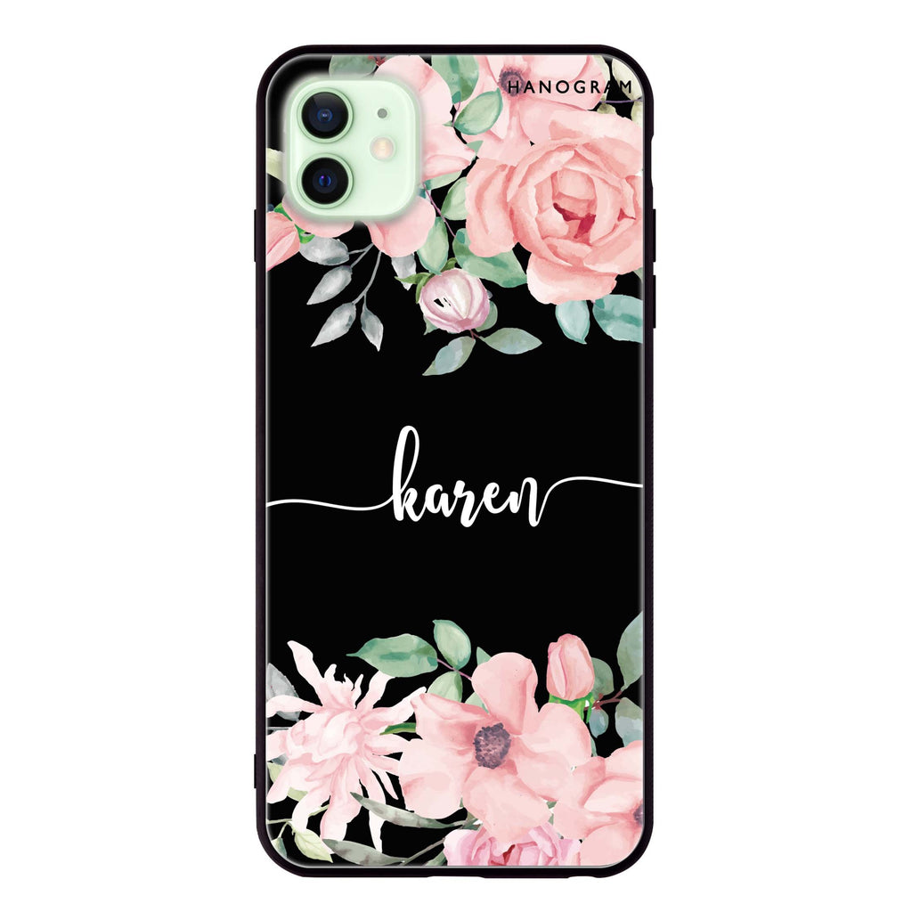 Forever Love Rose iPhone 12 mini 超薄強化玻璃殻