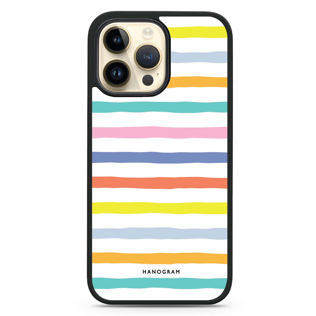 Colourful Line Magsafe 兼容防衝擊保護殼